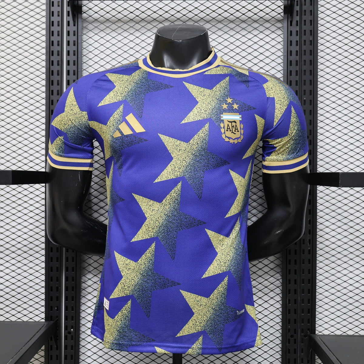 Argentina 2026 Special Edition Dark Blue Soccer Jersey – Player Edition