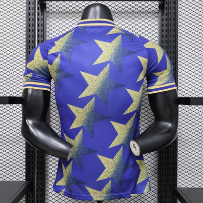 Argentina 2026 Special Edition Dark Blue Soccer Jersey – Player Edition