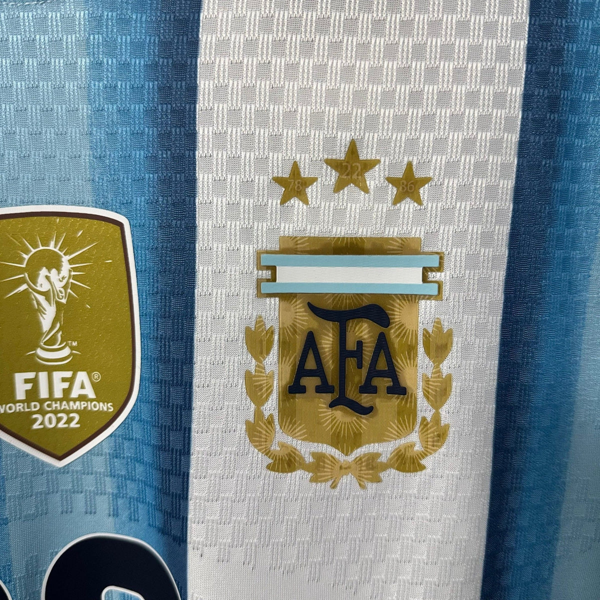 Argentina 2026 World Cup Home Long-Sleeve Soccer Jersey – Player Edition