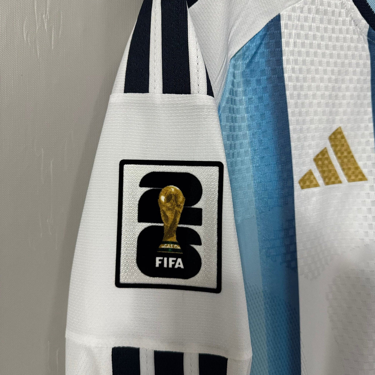 Argentina 2026 World Cup Home Long-Sleeve Soccer Jersey – Player Edition