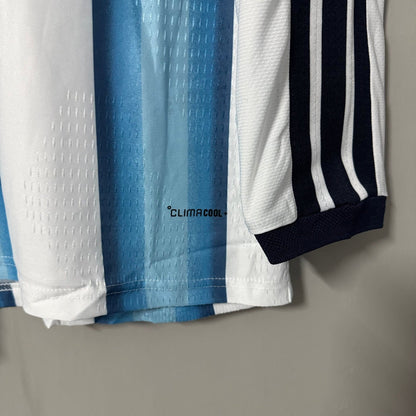 Argentina 2026 World Cup Home Long-Sleeve Soccer Jersey – Player Edition