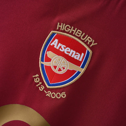 Arsenal 2005/06 Home Retro Soccer Jersey