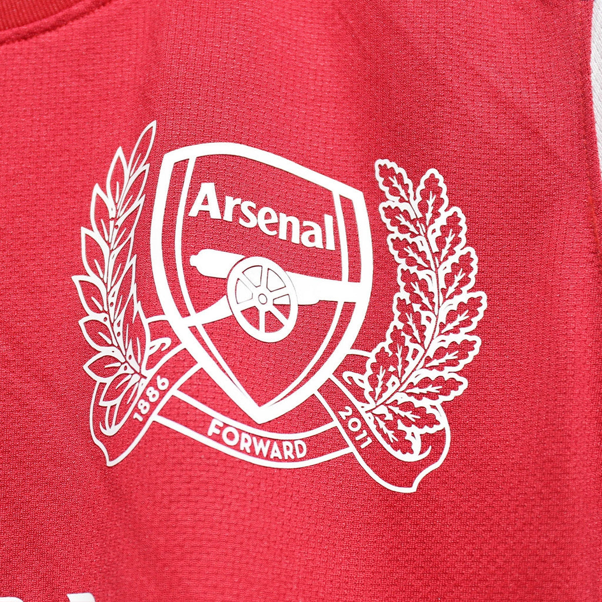 Arsenal 2011/12 Home Retro Long-Sleeve Soccer Jersey – Player Edition