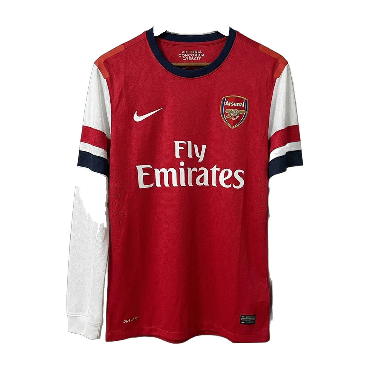 Arsenal 2012/13 Home Retro Long-Sleeve Soccer Jersey