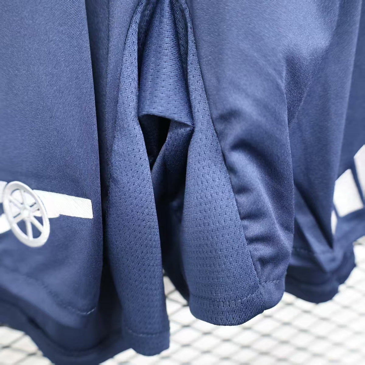Arsenal 2025/26 Away Soccer Shorts – Player Edition