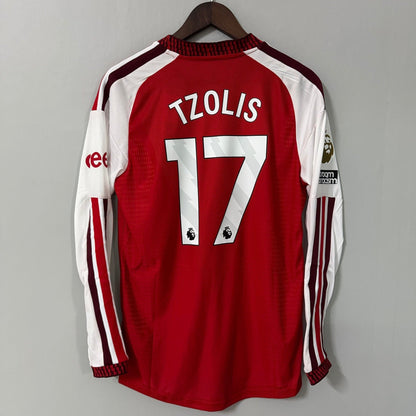 Arsenal 2026/27 Home Long-Sleeve Soccer Jersey – Player Edition