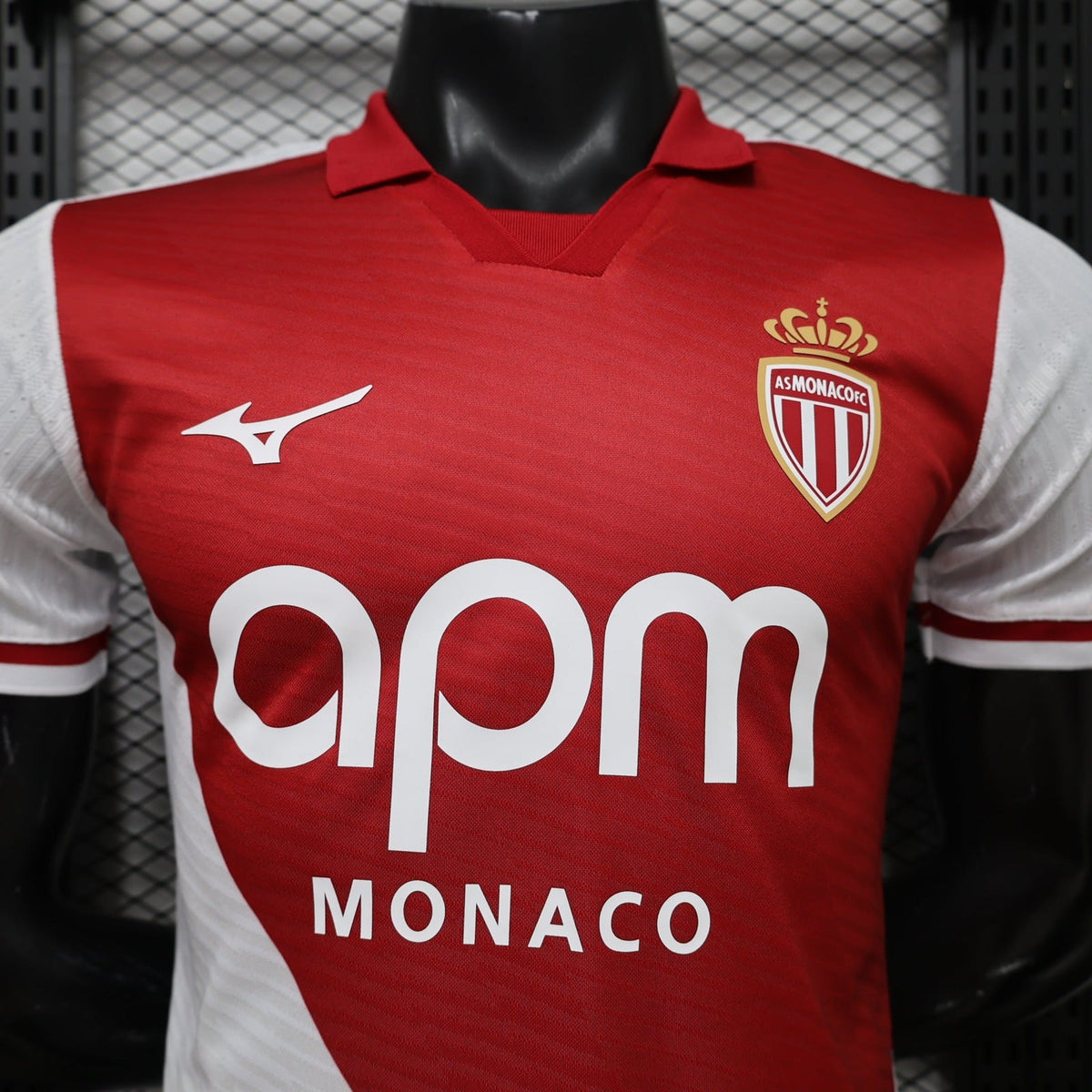 AS Monaco 2026/27 Home Soccer Jersey – Player Edition
