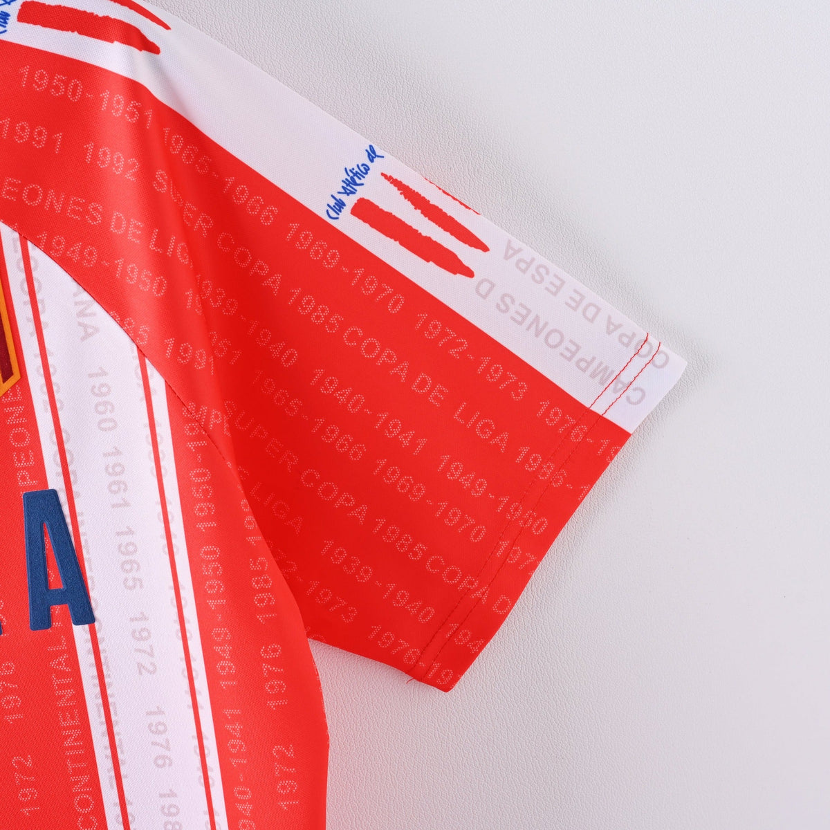 Atletico Madrid 1995/96 Home Retro Soccer Jersey