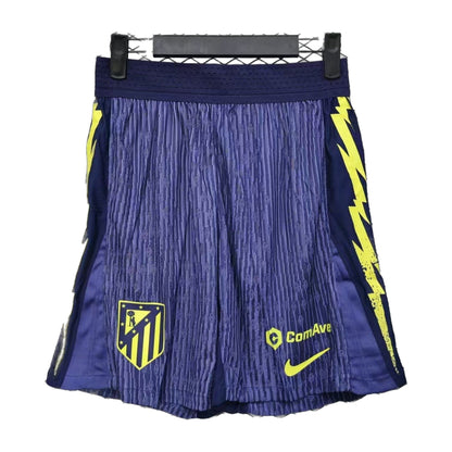 Atletico Madrid 2025/26 Away Purple Soccer Shorts – Player Edition