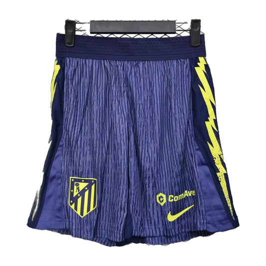 Atletico Madrid 2025/26 Away Purple Soccer Shorts – Player Edition
