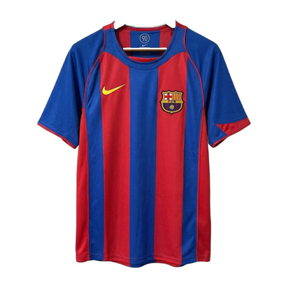 Barcelona 2004/05 Home Retro Soccer Jersey