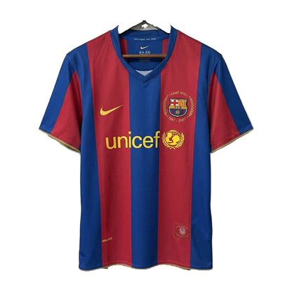 Barcelona 2007/08 Home Retro Soccer Jersey
