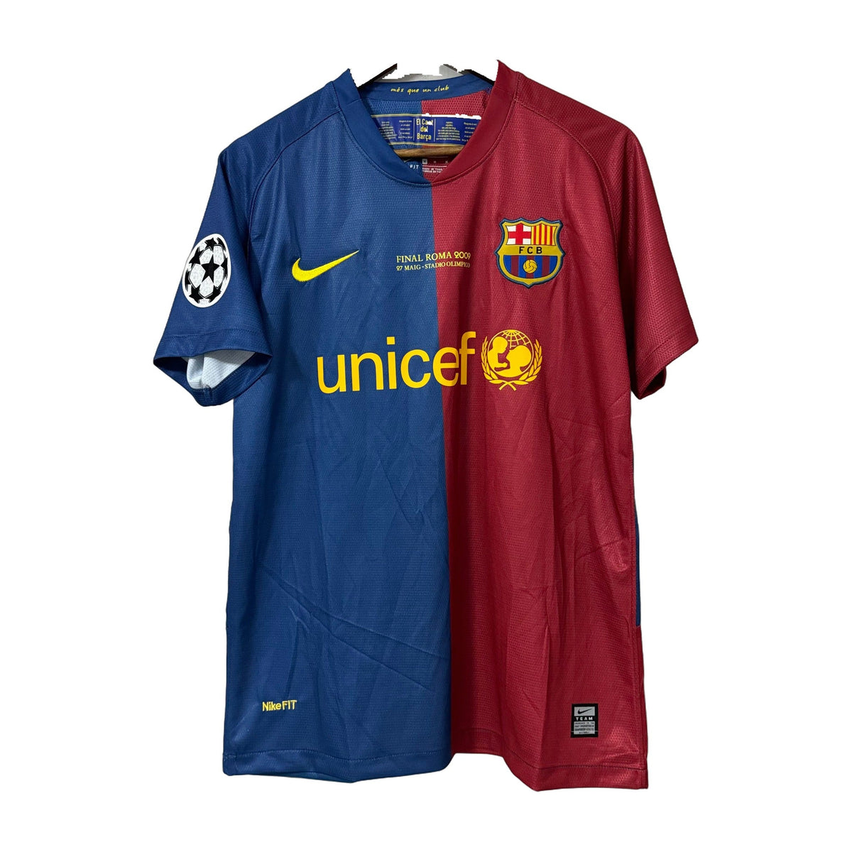 Barcelona 2008/09 Home (UCL Final) Retro Soccer Jersey