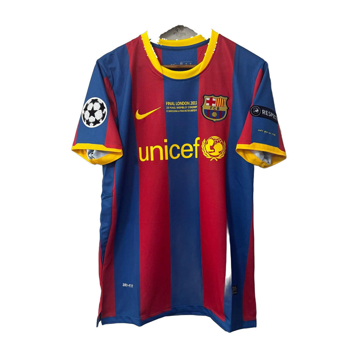 Barcelona 2010/11 Home (UCL Final) Retro Soccer Jersey