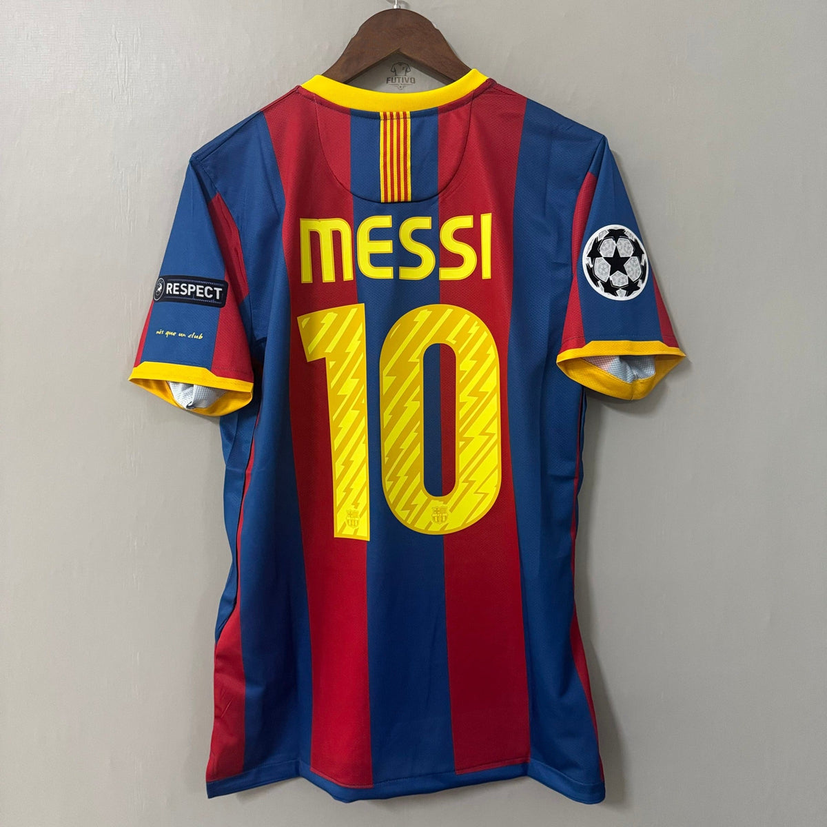 Barcelona 2010/11 Home (UCL Final) Retro Soccer Jersey