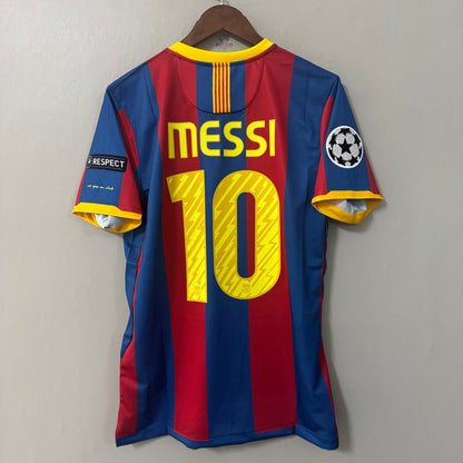 Barcelona 2010/11 Home (UCL Final) Retro Soccer Jersey