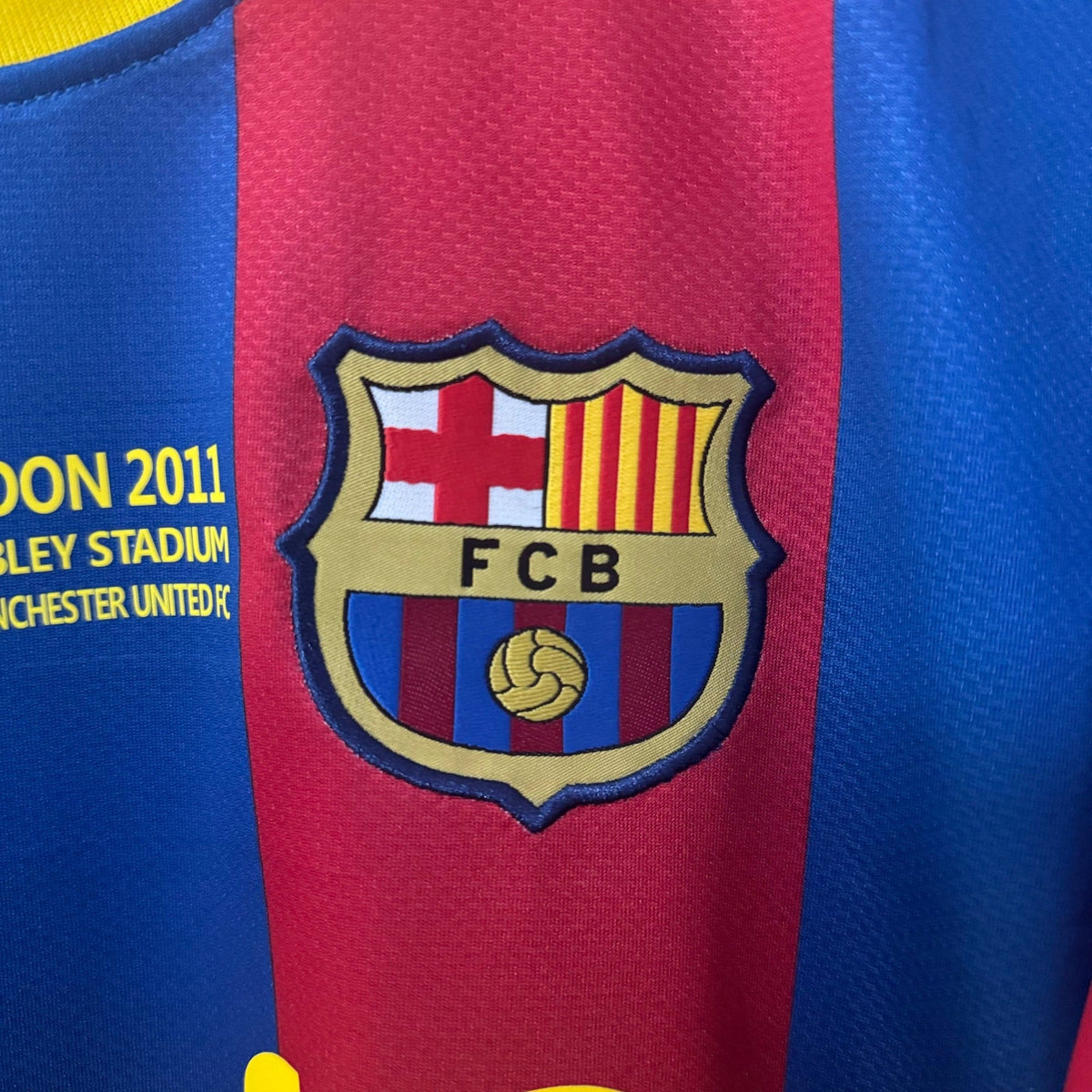 Barcelona 2010/11 Home (UCL Final) Retro Soccer Jersey
