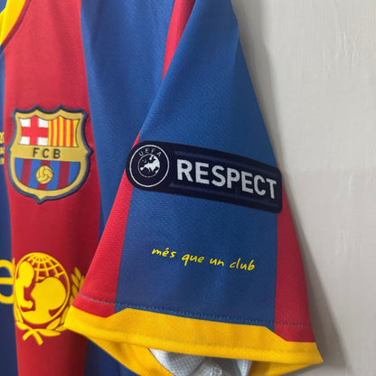 Barcelona 2010/11 Home (UCL Final) Retro Soccer Jersey