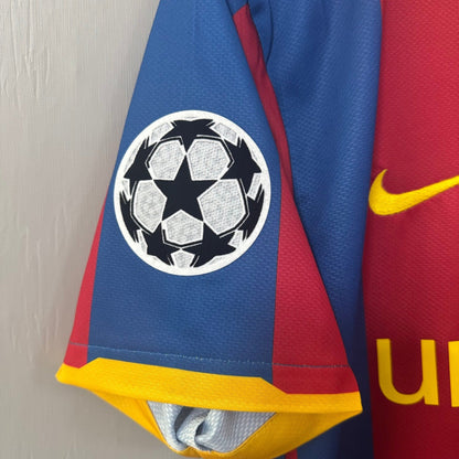 Barcelona 2010/11 Home (UCL Final) Retro Soccer Jersey