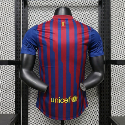 Barcelona 2011/12 Home Retro Soccer Jersey – Player Edition
