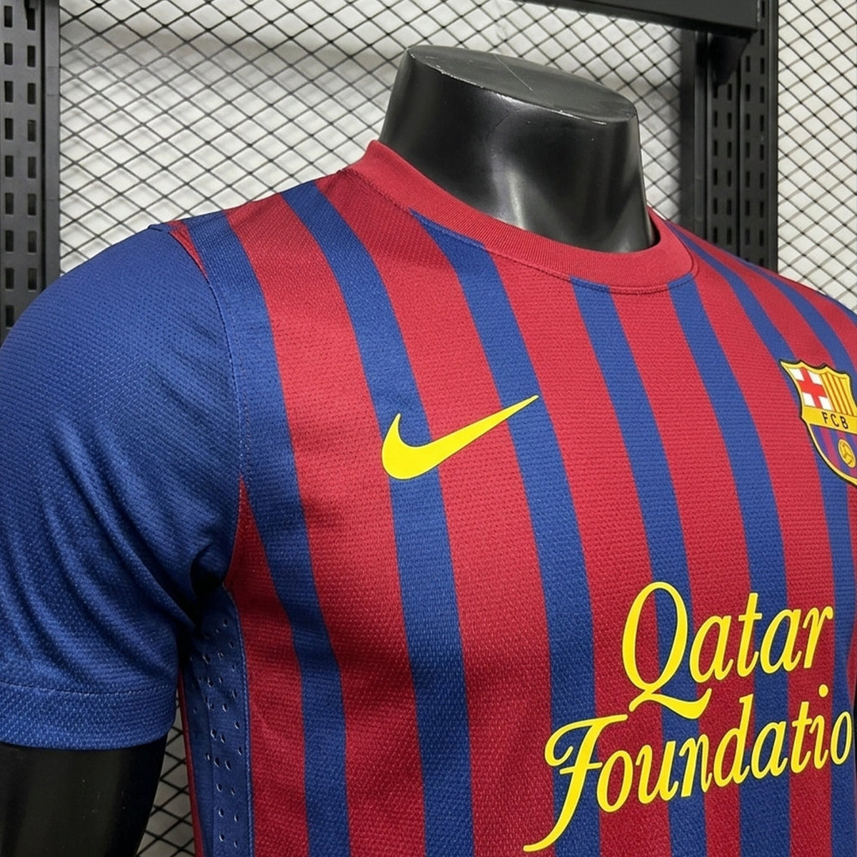 Barcelona 2011/12 Home Retro Soccer Jersey – Player Edition