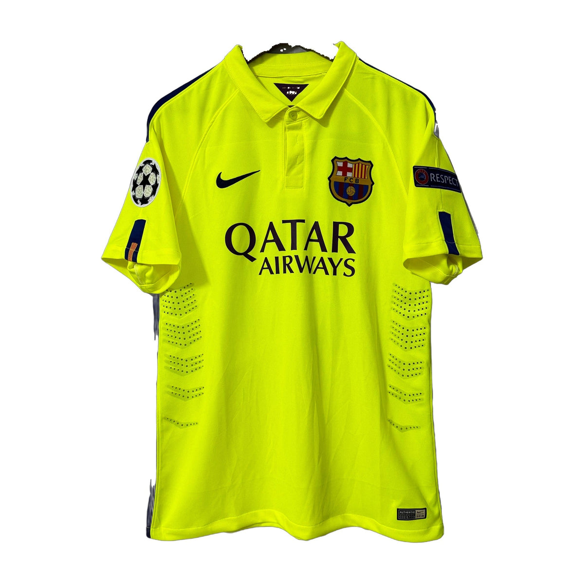 Barcelona 2014/15 Away (Third Kit) Retro Soccer Jersey