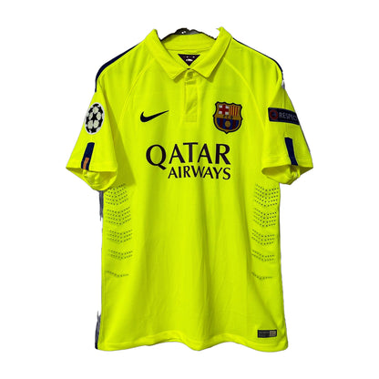Barcelona 2014/15 Away (Third Kit) Retro Soccer Jersey