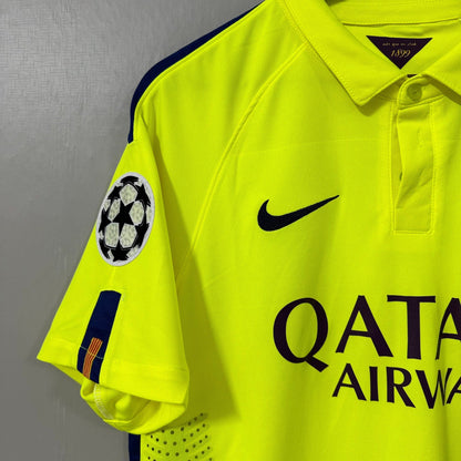 Barcelona 2014/15 Away (Third Kit) Retro Soccer Jersey