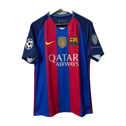 Barcelona 2016/17 Home Retro Soccer Jersey