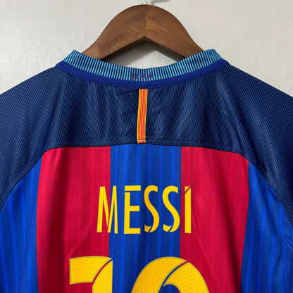 Barcelona 2016/17 Home Retro Soccer Jersey