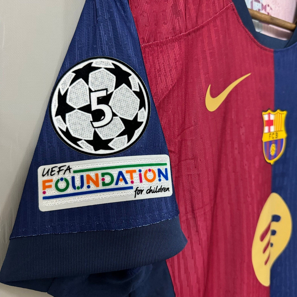 Barcelona 2024/25 Home Soccer Jersey – Player Edition