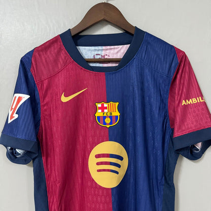 Barcelona 2024/25 Home Soccer Jersey – Player Edition
