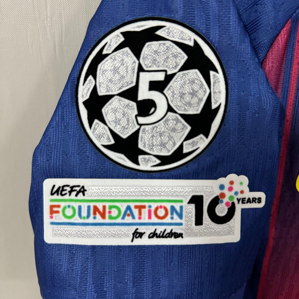 Barcelona 2025/26 Home Soccer Jersey – Player Edition