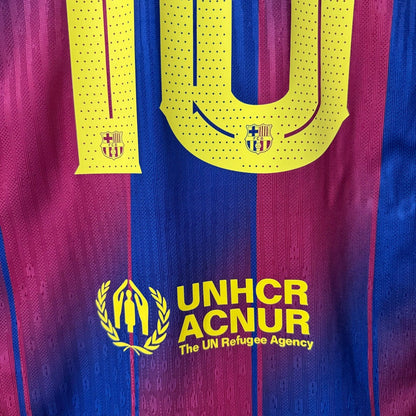 Barcelona 2025/26 Home Long-Sleeve Soccer Jersey – Player Edition