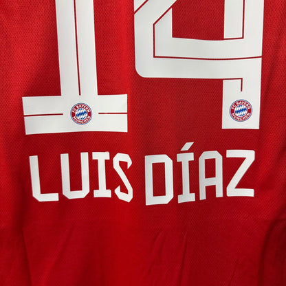 Bayern Munich 2025/26 Home Soccer Jersey – Player Edition