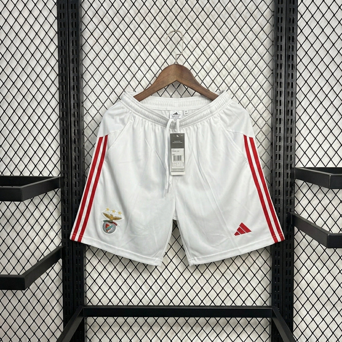 Benfica 2025/26 Home Soccer Shorts