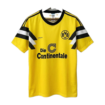 Borussia Dortmund 1996/97 Home Retro Soccer Jersey