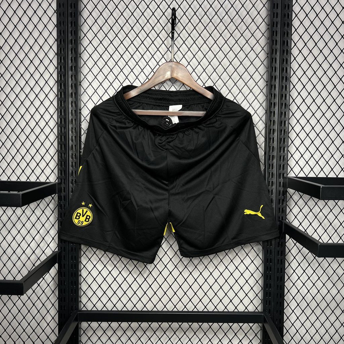 Borussia Dortmund 2024/25 Home Soccer Shorts