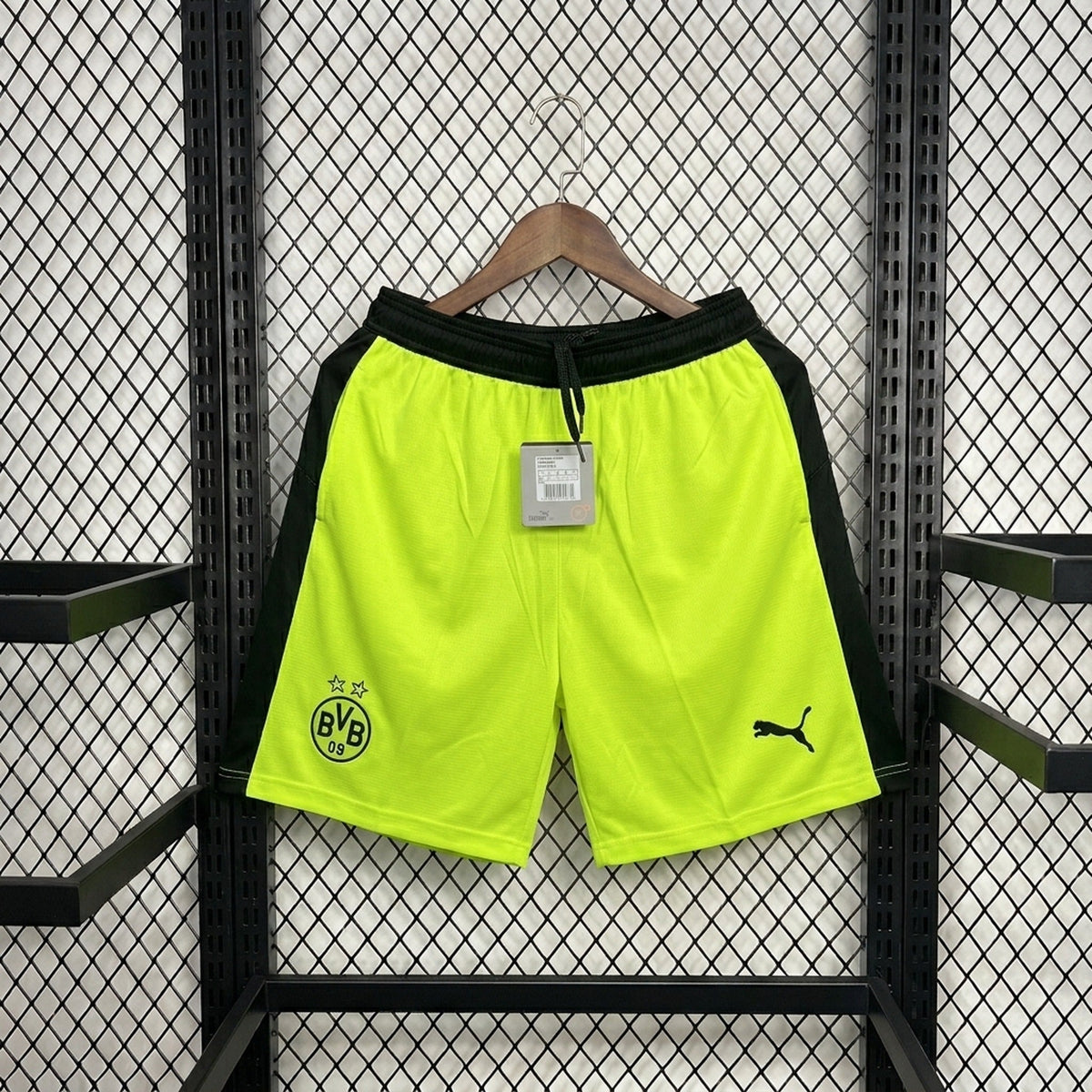 Borussia Dortmund 2025/26 Away Soccer Shorts