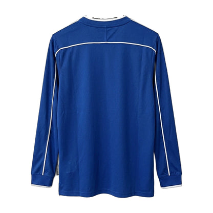 Brazil 1998 Away Long-Sleeve Retro Soccer Jersey