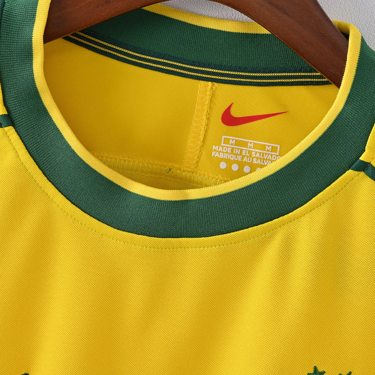 Brazil 1998 Home Long-Sleeve Retro Soccer Jersey