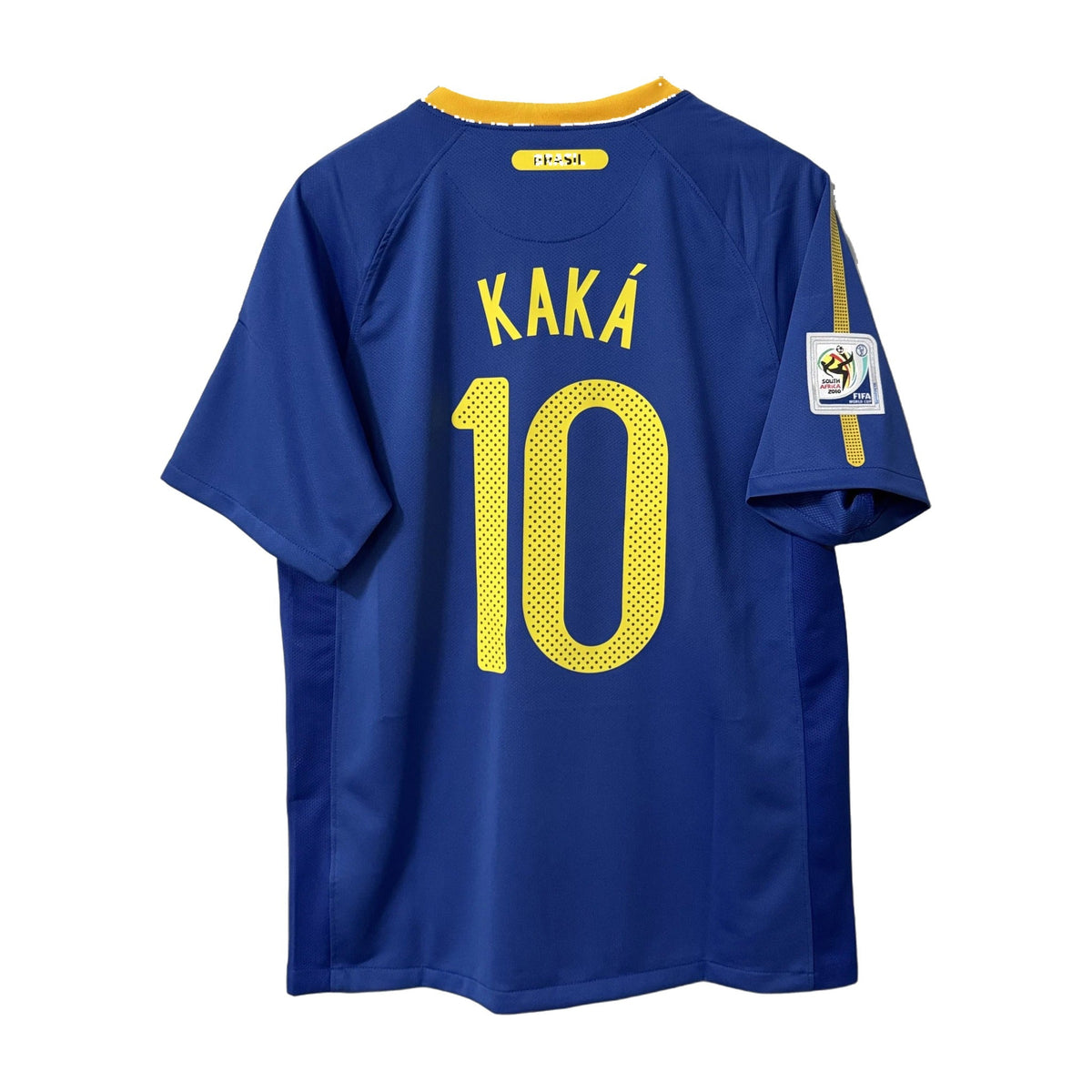 Brazil 2010 World Cup Away Retro Soccer Jersey