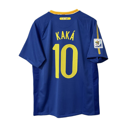 Brazil 2010 World Cup Away Retro Soccer Jersey