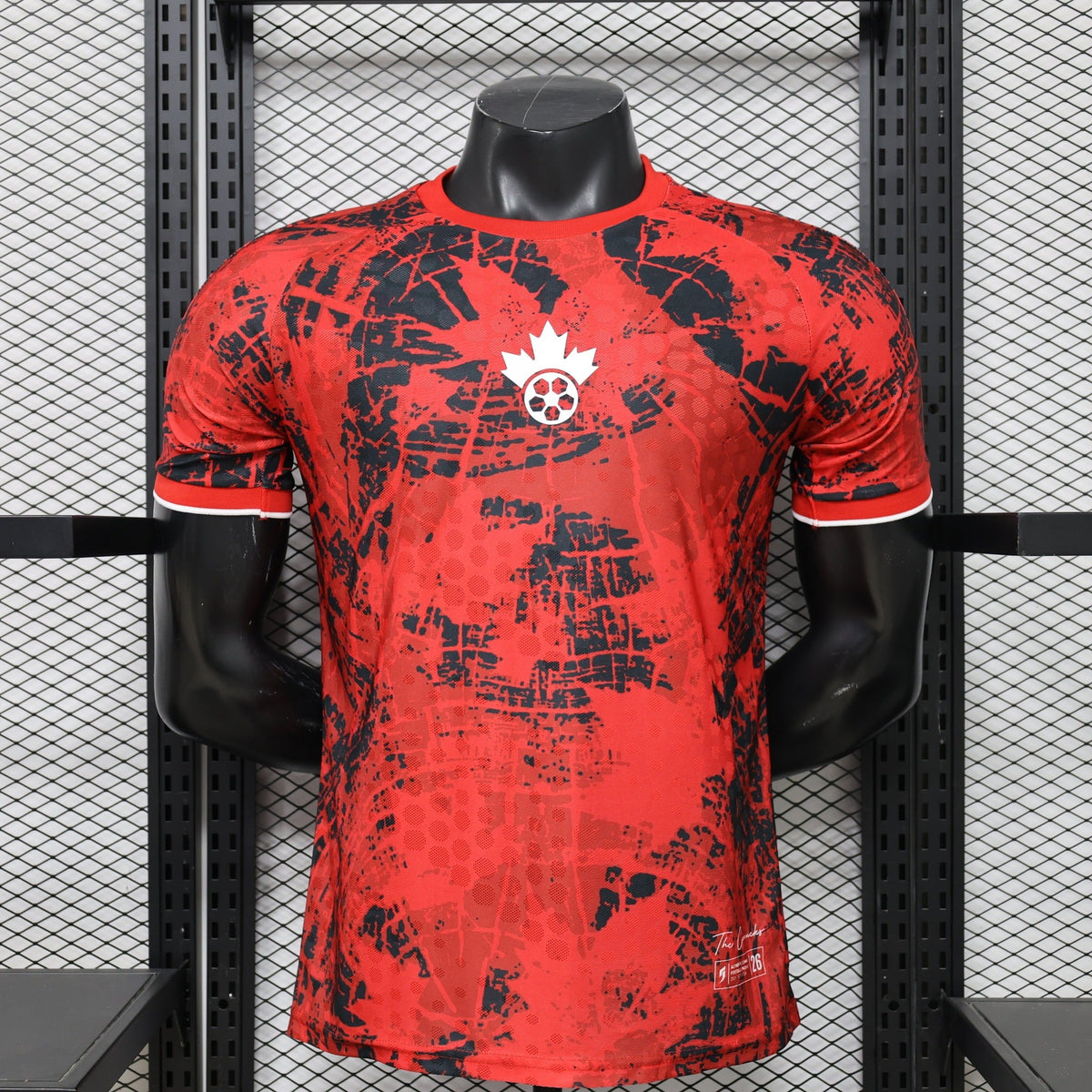 Canada 2026 WC Special Edition RED Soccer Jersey – Player Edition