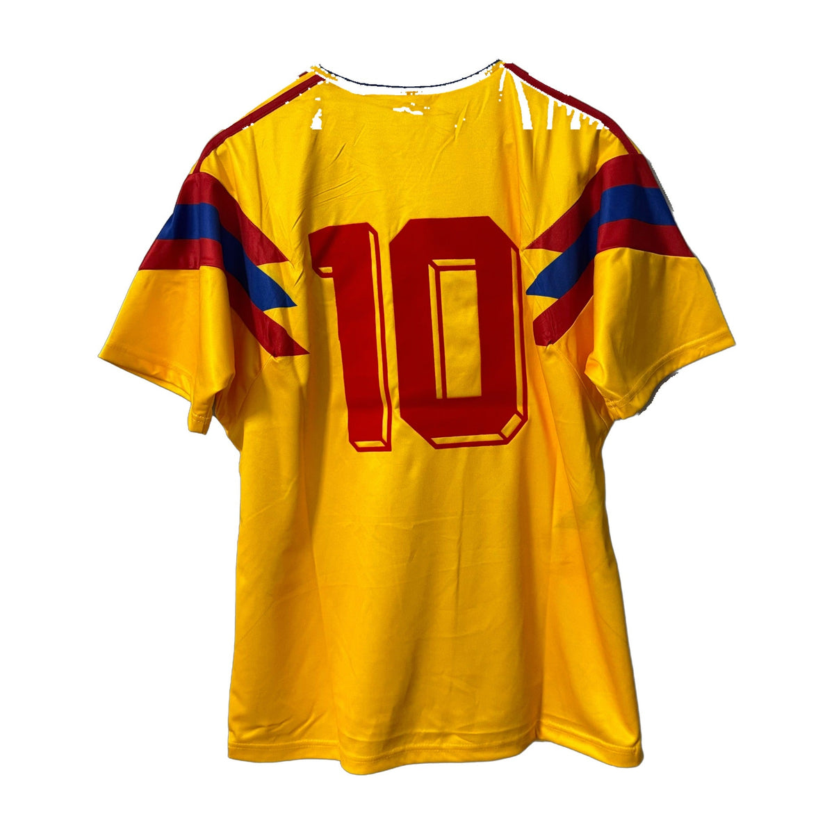 Colombia 1990 World Cup Home Retro Soccer Jersey – #10