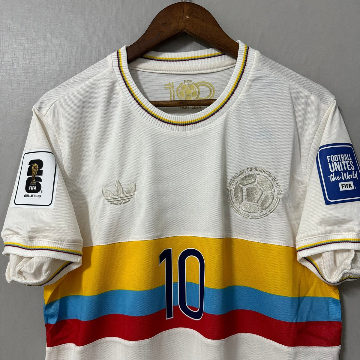 Colombia 2024 100th Anniversary Soccer Jersey