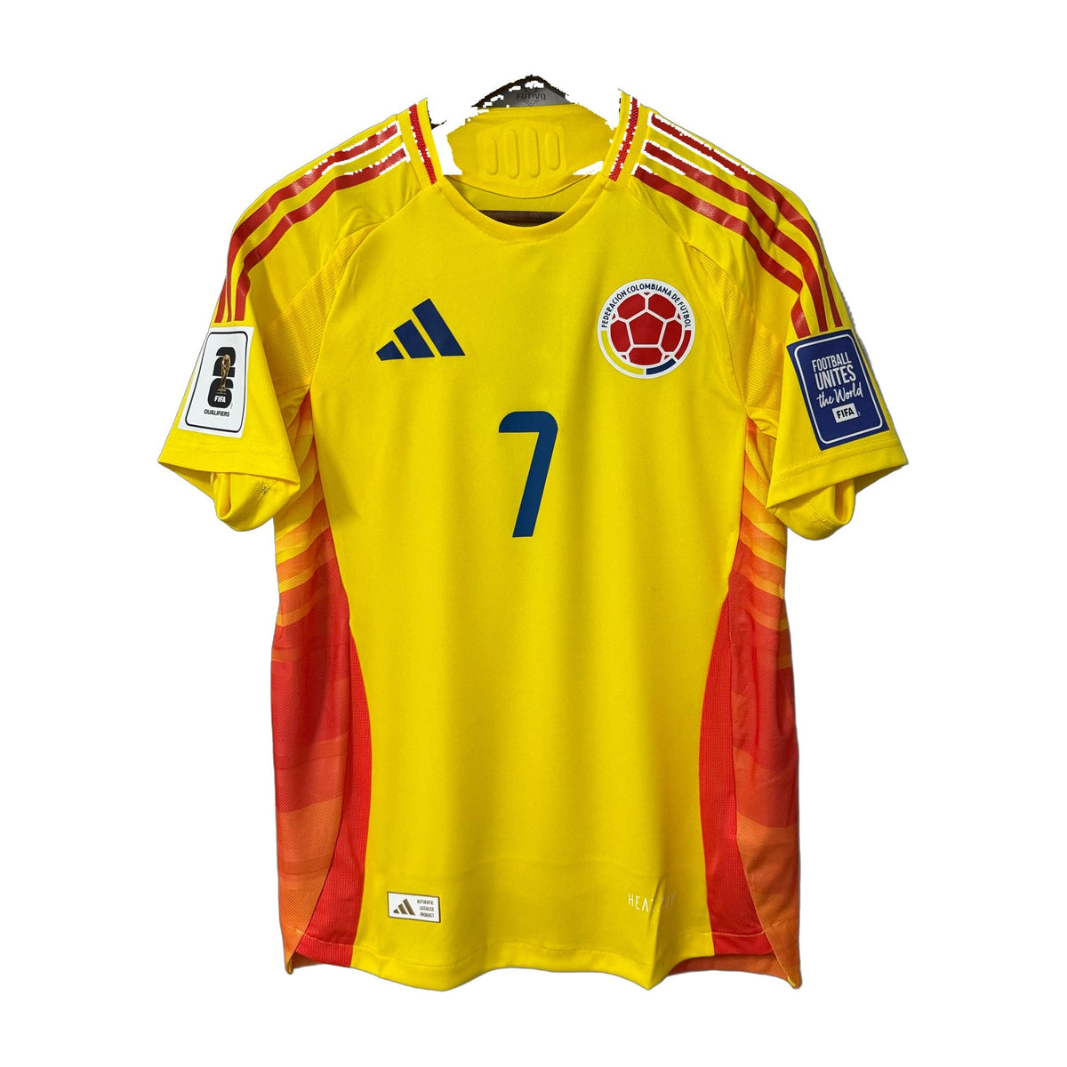 Colombia 2024/25 Home Soccer Jersey – Player Edition