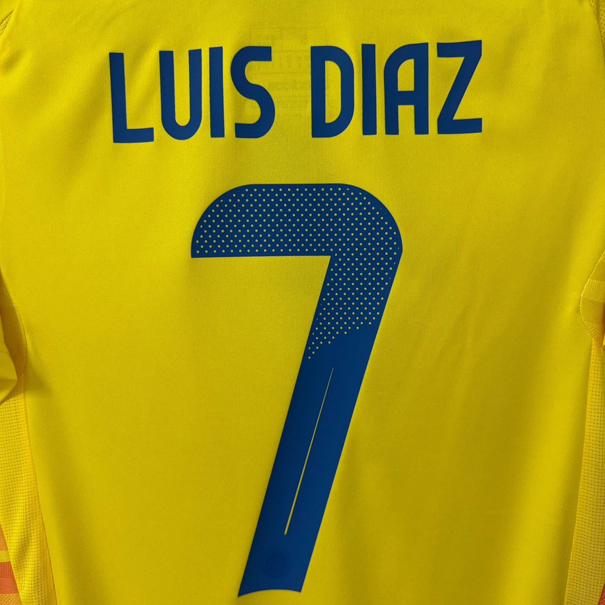Colombia 2024/25 Home Soccer Jersey – Player Edition