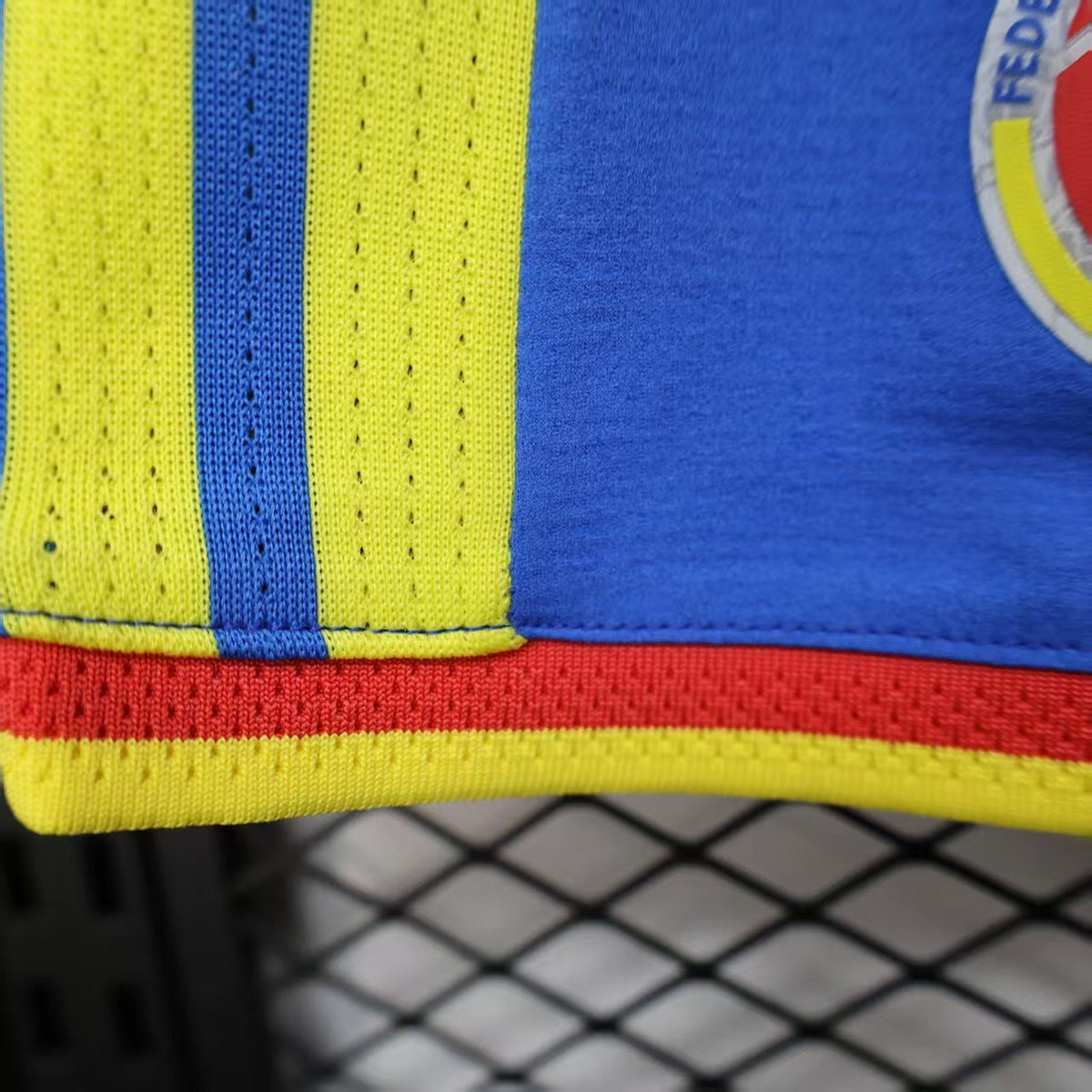Colombia 2026/27 Home Soccer Shorts – Player Edition