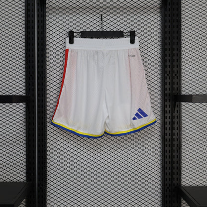 Colombia 2026/27 Home Soccer Shorts – Player Edition